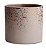 KIT CACHEPOT ROSA E DOURADO EM CIMENTO - 3 PCS - Imagem 3