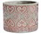 KIT CACHEPOT CINZA E COBRE EM CIMENTO  - 2 PCS - Imagem 2
