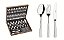 FAQUEIRO ACO INOX 76PCS C/ESTOJO - Imagem 1