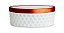 KIT CACHEPOT BRANCO EM CIMENTO - 2 PCS - Imagem 2