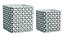 KIT CACHEPOT BRANCO EM CIMENTO - 2 PCS - Imagem 4
