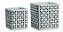 KIT CACHEPOT BRANCO EM CIMENTO - 2PCS - Imagem 6