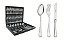 FAQUEIRO ACO INOX 76PCS C/ESTOJO - Imagem 1