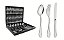 FAQUEIRO ACO INOX 76 PCS ITALY - Imagem 1