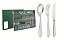 FAQUEIRO ACO INOX 76PCS LAGUNA - Imagem 1