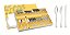 FAQUEIRO ACO INOX 42 PCS HAVANA - Imagem 1