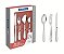 FAQUEIRO ACO INOX 24PCS LAGUNA - Imagem 1