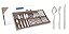 FAQUEIRO ACO INOX 24PCS MARESIAS - Imagem 1