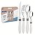 FAQUEIRO INOX 24PC COR&COR OFF - Imagem 1
