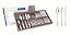FAQUEIRO ACO INOX 24PCS HAVANA - Imagem 1