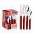 FAQUEIRO INOX 24PC CARMEL CARM/MEDI - Imagem 1