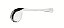 COLHER CURVADA ACO INOX P/CRIANCA - Imagem 1