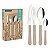 FAQUEIRO INOX 24PC LEME CIN - Imagem 1