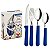 FAQUEIRO INOX 16PC TULUM AZU - Imagem 1