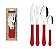 FAQUEIRO INOX 12PC LEME VER - Imagem 1