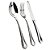 FAQUEIRO VICTORIAN 130 PECAS ACO INOX 18/10 3,0 MM ESPESSURA - Imagem 1