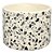 VASO DE CERAMICA BRANCO COM DESENHO ESTILO QUARTZO 13,5CM X - Imagem 1