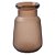 VASO DE VIDRO MARROM - Imagem 1