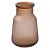 VASO DE VIDRO MARROM - Imagem 1