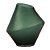 VASO DE VIDRO VERDE 23CM X 23CM X 25CM - Imagem 1