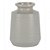 VASO DE CERAMICA CINZA CLARO - Imagem 1