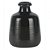 VASO DE CERAMICA PRETO - Imagem 1