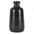 VASO DE CERAMICA PRETO - Imagem 1