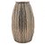 VASO DE METAL RUSTICO DE METAL BRONZE - Imagem 1