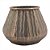 VASO DE METAL RUSTICO DE METAL BRONZE - Imagem 1