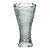 VASO CRISTAL PRINCESS VERDE 8x14cm - Imagem 1