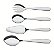 JG. UTENSILIOS ACO INOX 4PCS AMAZO. - Imagem 1