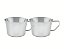 CJ.XICARAS ACO INOX P/CHA/CAFE 2PCS - Imagem 1