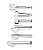 JG.PEGADORES ACO INOX 6PCS UTILITY - Imagem 1