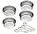 JG.ACO INOX P/SOBREMESA 8PC.SERVICE - Imagem 1