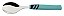 COLHER CHA INOX AMALFI TUR - Imagem 1