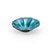 BOWL FLOR VIDRO ONDULADO GRANDE TIFFANY/PRATA - Imagem 1