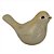 PASSARO DE CERAMICA DOURADO 12CM X 5CM X 7,5CM - Imagem 1