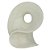 PECA DECORATIVA DE RESINA BRANCA 20,5CM X 17,5CM X 25,5CM - Imagem 1
