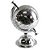 GLOBO DECORATIVO EM  PRATEADO 26CM - Imagem 1