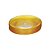 CJ DE PRATOS DE SOBREMESA ACRILICO AMARELO 6 PCS - Imagem 1