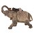 ELEFANTE DE RESINA COM UMA CRIANCA 26CM X 11,5CM X 20CM - Imagem 1