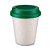 COPO FIBRA DE ARROZ TAMPA VERDE 350ML CO8950 - Imagem 1