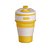 COPO SILICONE RETRATIL 350 ML AMARELO CO8350 - Imagem 1