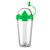 COPO PLASTICO COM ESPREMEDOR 500ML VERDE CO8100 - Imagem 1