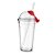 COPO PLASTICO 480 ML C/ TAMPA E CANUDO VERMELHO CO8000 - Imagem 1