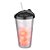 COPO PLASTICO 500ML C/ TAMPA E CANUDO VERDE CO6021 - Imagem 4