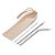 KIT CANUDO AÇO INOX CURVADO E RETO E LIMPADOR CN002 - Imagem 1