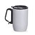 CANECA AÇO INOX PAREDE DUPLA 350ML BRANCO CA8200 - Imagem 2