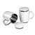 CANECA DE 450ML INOX BRANCA CA0150 - Imagem 1