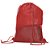 SACOLA MOCHILA BOLSO COM ZIPER - VERMELHA BP0002 - Imagem 1
